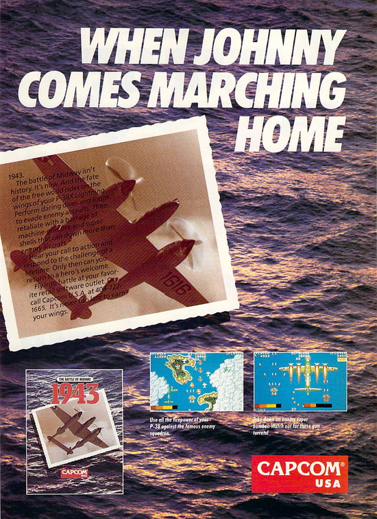 1943---The-Battle-of-Midway--USA-Advert-Capcom 1943 200044