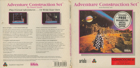 Adventure-Construction-Set--USA---Disk-1-Cover--Ariolasoft--Adventure Construction Set -Ariolasoft-00282
