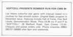 Bomber-Run-64--USA-Advert-Softcell Bomber Run01985