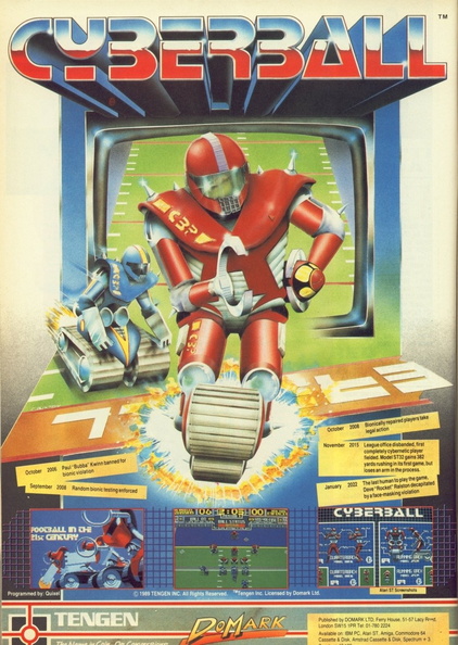Cyberball---Football-in-the-21st-Century--Europe-Advert-Domark Cyberball103482
