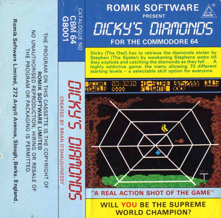 Dicky-s-Diamonds--Europe-Cover--Romik--Dicky-s Diamonds -Romik-04047