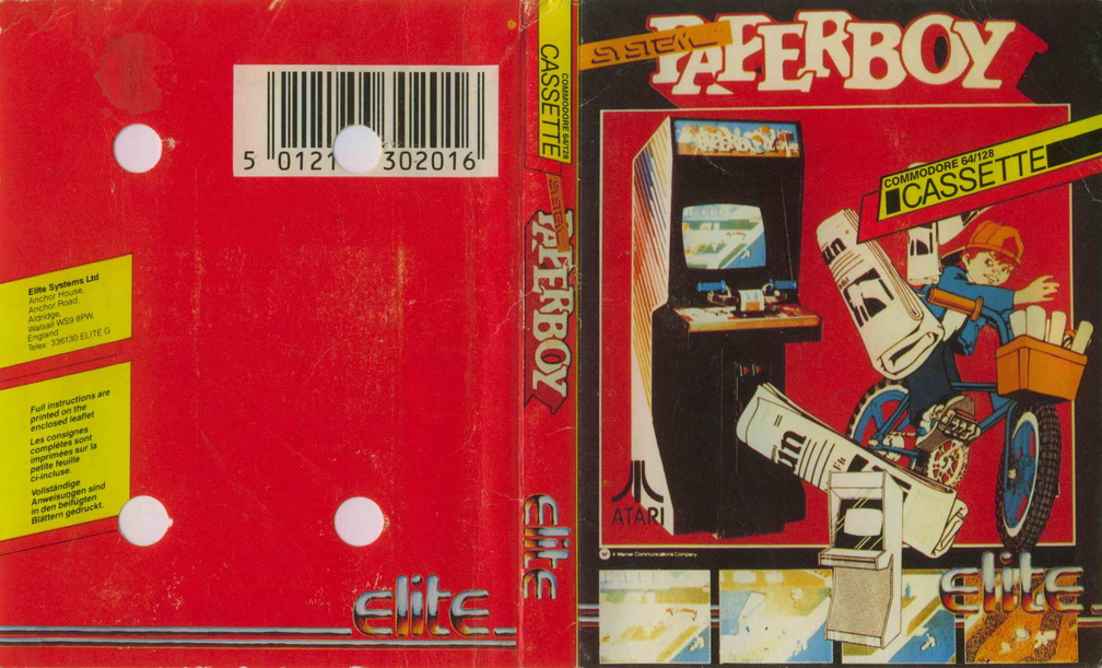 Paperboy--Europe-Cover--Elite--Paperboy -Elite-10529