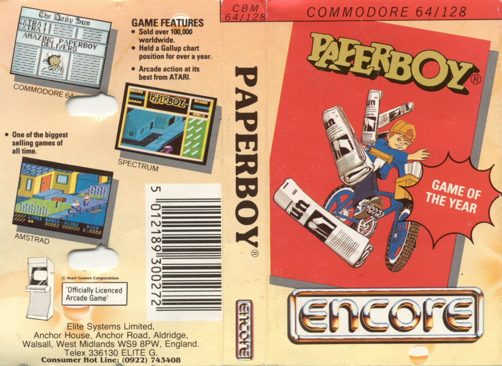 Paperboy--Europe-Cover--Encore--Paperboy -Encore-10530