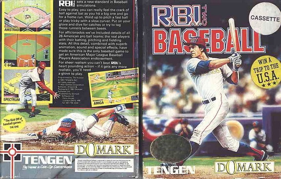 RBI 2 Baseball -Domark-