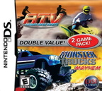 2-Game-Pack----Monster-Trucks-Mayhem---ATV---Thunder-Ridge-Riders--USA-