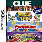 4-Game-Pack----Clue---Aggravation---Perfection---Mouse-Trap--USA-