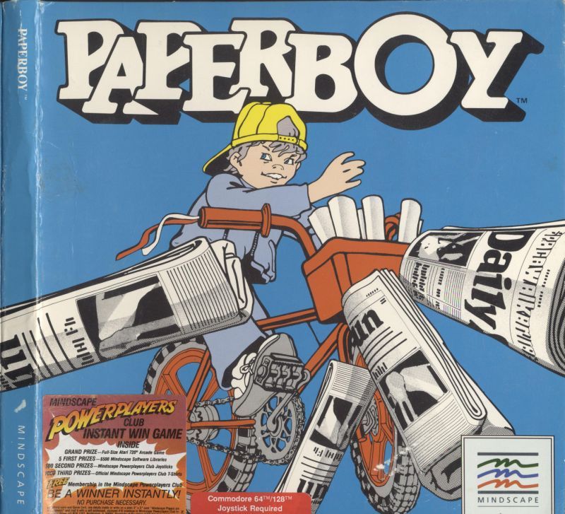 Paperboy--Europe-Cover--Mindscape--Paperboy -Mindscape-10531