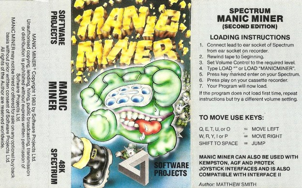 ManicMiner-SoftwareProjectsLtd-