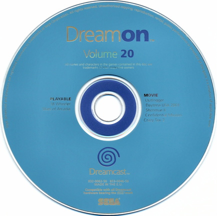 Dreamon-Volume-20-PAL-DC-cd