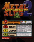 Metal Slug 2 Mini Marquee