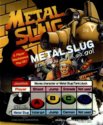 Metal Slug Mini Marquee