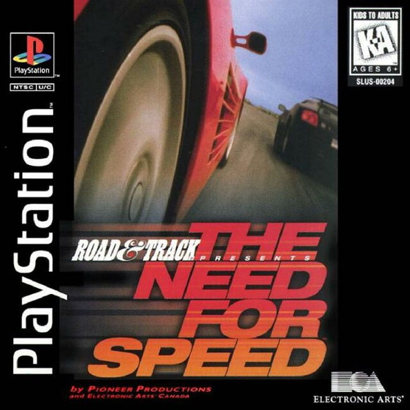 Road & Track presents The Need for Speed - Sony Playstation 1 PS1 PSX -  Editorial use only Stock Photo - Alamy