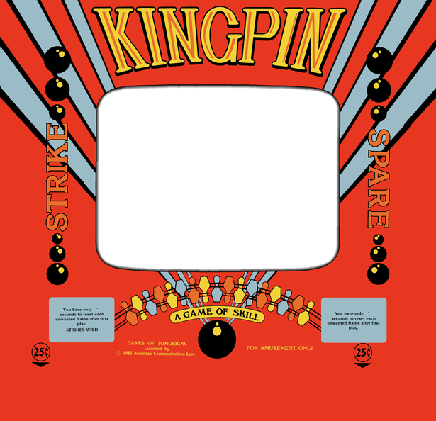 kingpin Arcade Artwork