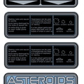 asteroids sticker set 2