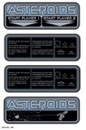 asteroids sticker set 2