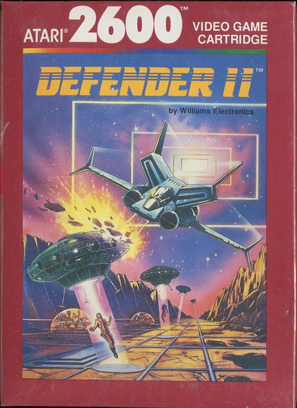 Defender-II--1984---Atari- | Arcade Artwork