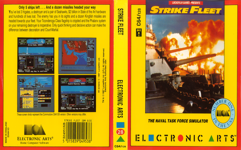 Strikefleet Strike-Fleet | Arcade Artwork