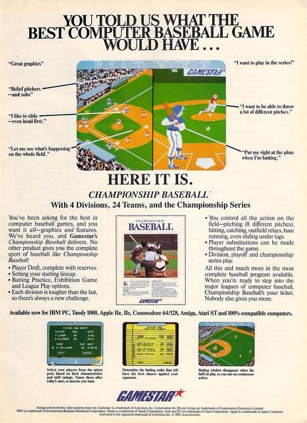 Championship-Baseball--USA-Advert-Gamestar Baseball302673