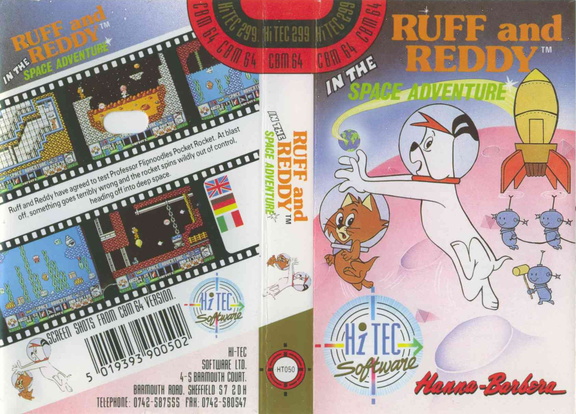 Ruff-and-Reddy-in-the-Space-Adventure--Europe-Cover-Ruff and Reddy in the Space Adventure12509