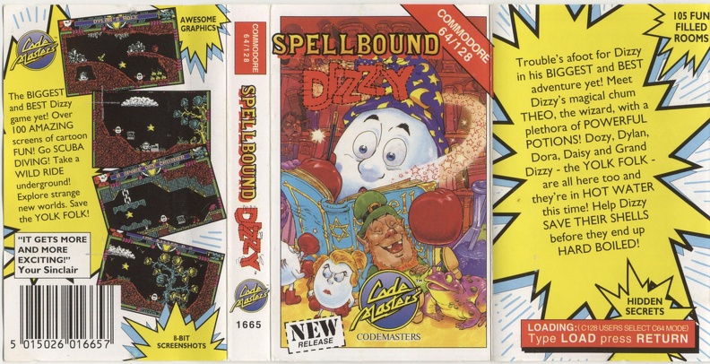 Spellbound Arcade Machine Spellbound-Dizzy--Europe--1.Front--Front113844 | Arcade Artwork