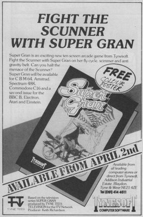 Super-Gran--Europe-Advert-TyneSoft Super Gran114749