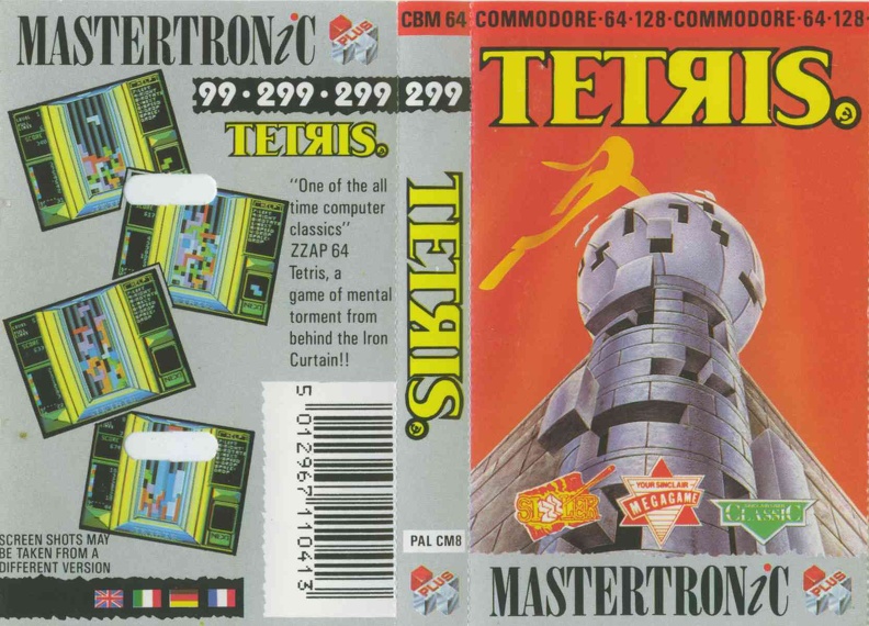 TetrisMirrorsoftLtd.EuropeCoverMastertronicTetris