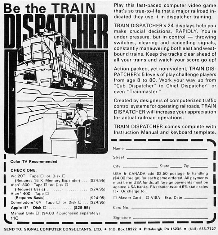 Train-Dispatcher--USA-Advert-Signal Train Dispatcher215731