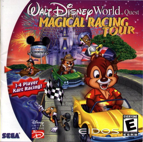 Walt-Disneys-Magical-Racing-Tour--NTSC----Front
