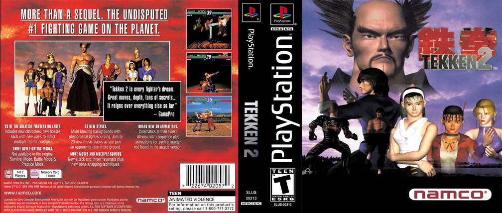 ps1 tekken2 3