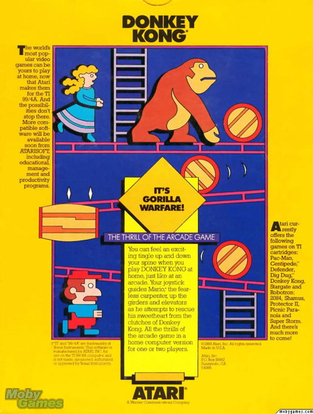 Donkey-Kong--1983--Nintendo--Part-1-of-2-