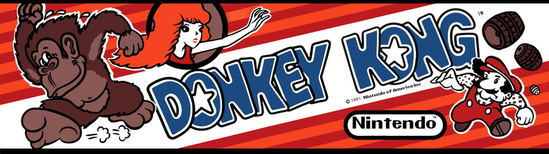 DonkeyKong marquee-1 psd