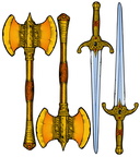 Golden-Axe-sideart-axe-sword-kit psd