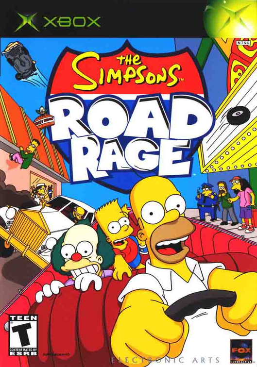 The-Simpsons---Road-Rage