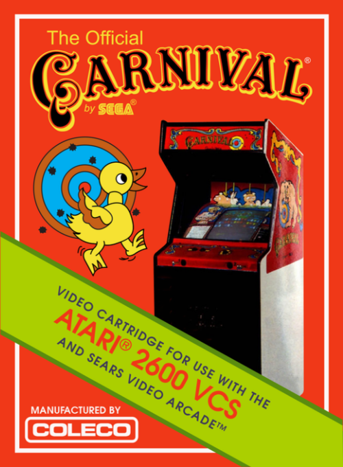 Carnival Atari 2600 box art