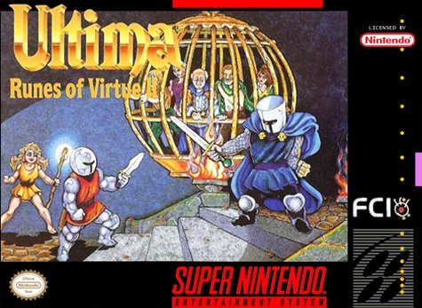 Ultima---Runes-of-Virtue-II--USA- | Arcade Artwork