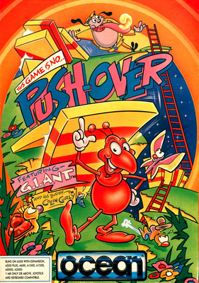 Push Over Computer Push-Over | Arcade Artwork