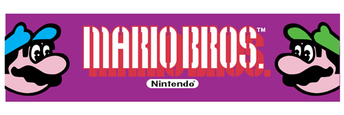 mario brothers marquee